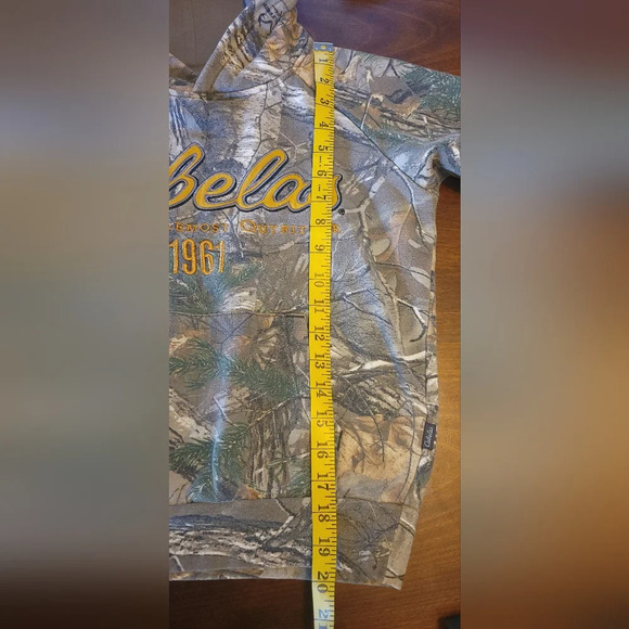 Cabela's Outfitters RealTree Xtra Camo Youth Hoodie Sweatshirt Size Medium - Picture 13 of 14